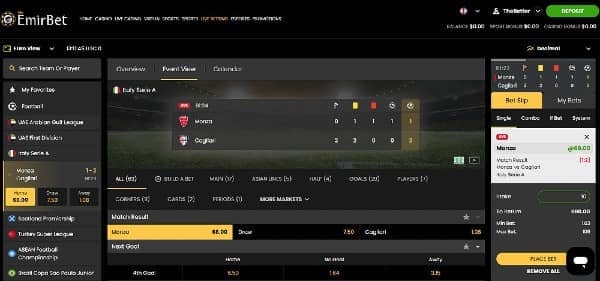 How to Place a Bet at EmirBet
