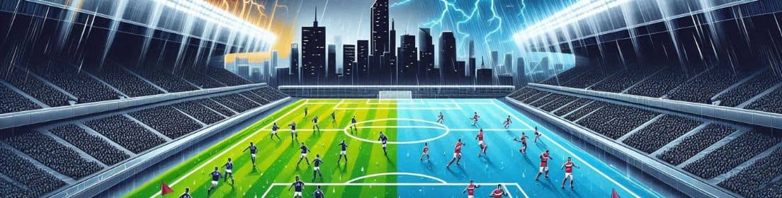 Comment les conditions météorologiques et l’état du terrain influencent les résultats des matchs de football