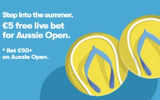اخطو إلى الصيف رهان مباشر مجاني بقيمة 5 يورو على. Aussie Open