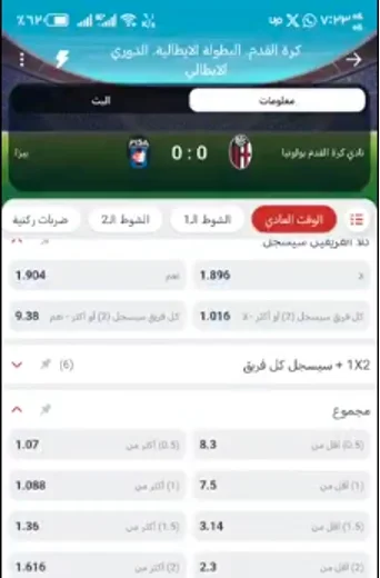 مراهنات كرة القدم أونلاين: Megapari football betting