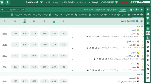 أفضل مواقع المراهنات الرياضية: Betwinner