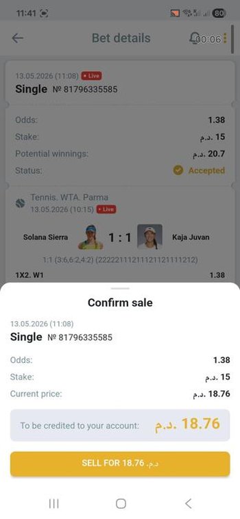 عرض البيع المبكر للرهان الحي في MelBet